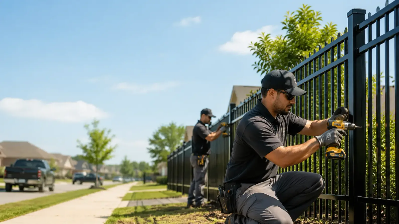 Metal Fence Installation in Williams, SC